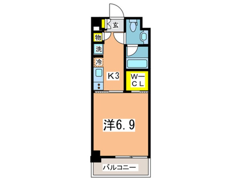 間取図 ザ・パークハビオ横浜山手