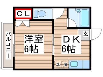 間取図 アスール・レイ南流山