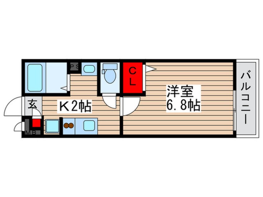 間取図 リブリ・幕張本郷