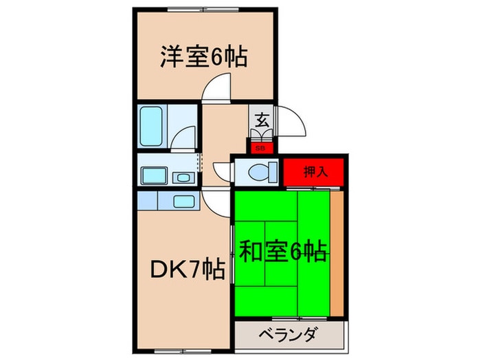 間取り図 ＧＨハウスメジロ