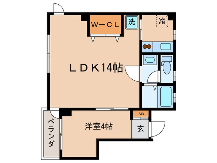 間取図 Garden　Palace 早稲田(1Ｆ～3F)