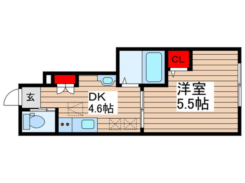 間取図 パステール・グランおゆみ野