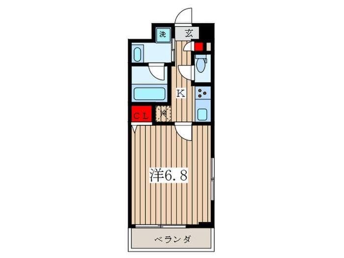 間取り図 SUPURUSE板橋　弐番館