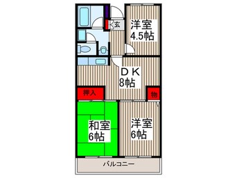 間取図 セントエルモ武蔵浦和