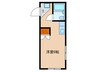 熊本マンション 1Rの間取り