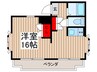 三善マンション本八幡 1Rの間取り