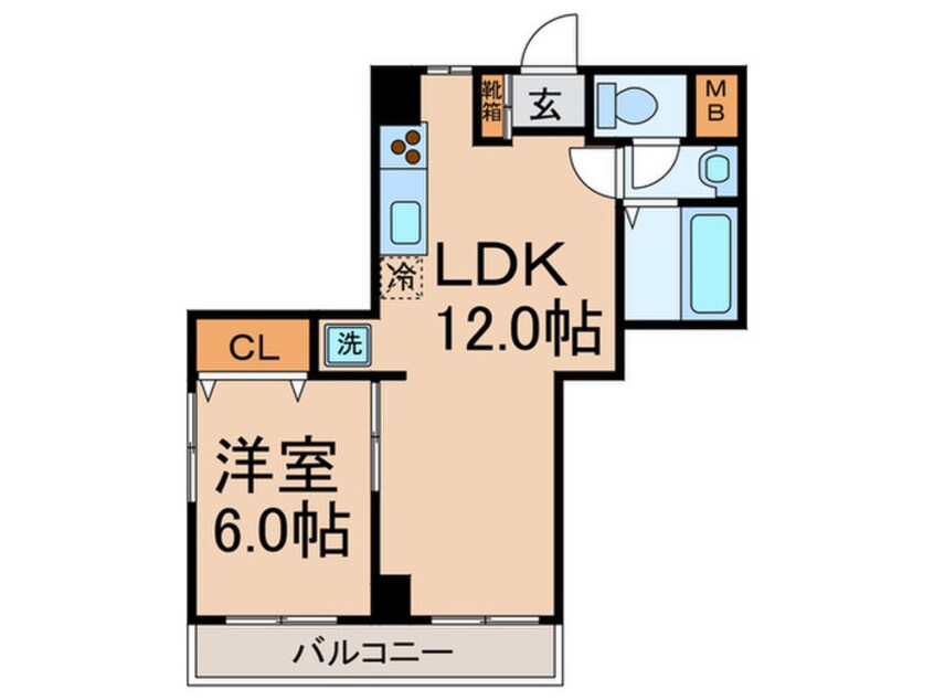 間取図 西落合ニュ－ヨ－クマンション