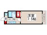 レジデンス東葛西 1Kの間取り