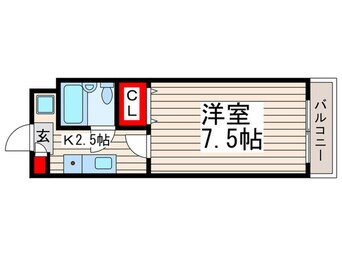 間取図 レジデンス東葛西