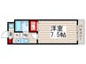 レジデンス東葛西 1Kの間取り