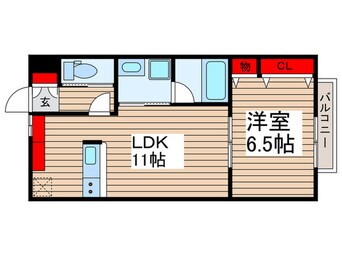 間取図 フォンテ鷺沼