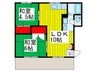 コートハウス南平　Ａ棟 2LDKの間取り