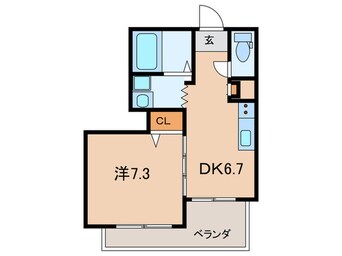 間取図 小杉第３成高ビル