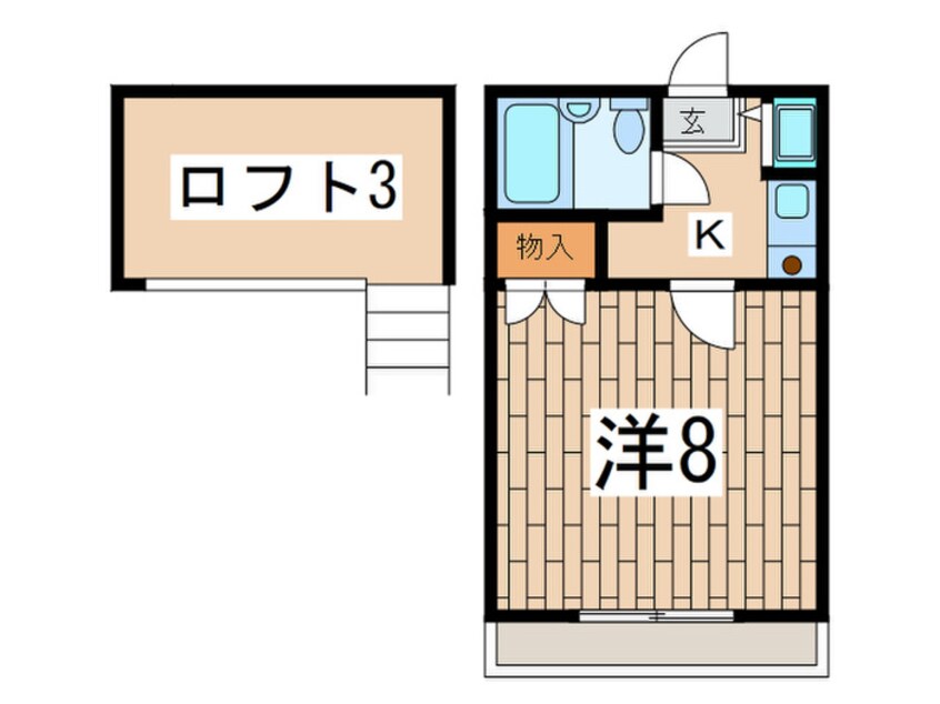 間取図 カ－サアス－ル