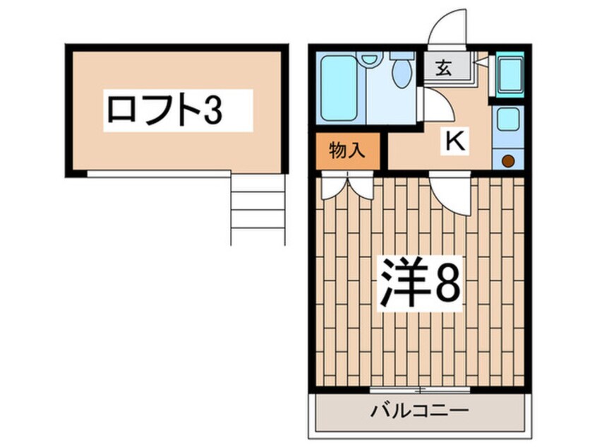 間取図 カ－サアス－ル