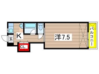 間取図 ランドフォレスト千葉白旗