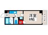 コ－ポ恵門 1Kの間取り