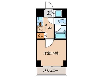 間取図 ル－ブル大井町参番館(302)