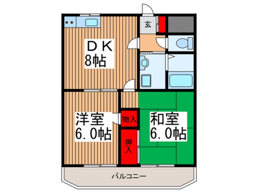 間取図 ＫＵＫ