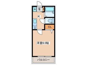 間取図 キャステル池袋
