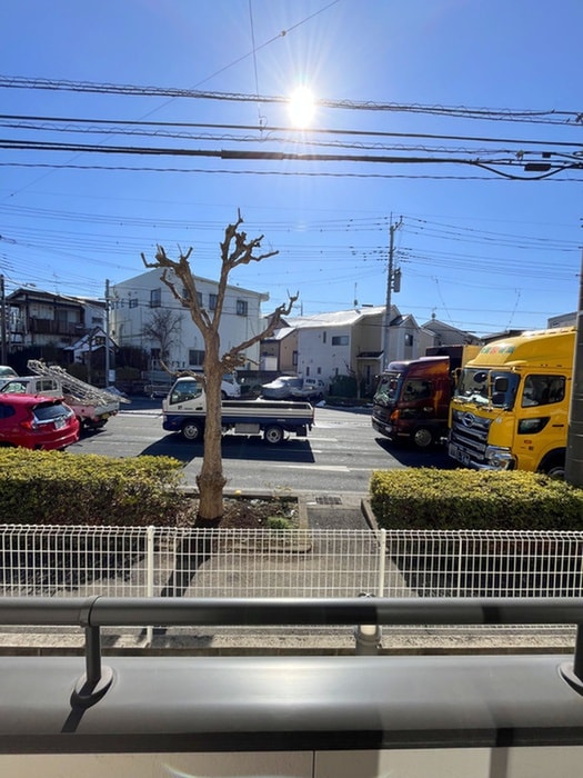 室内からの展望 トライミーハイツ