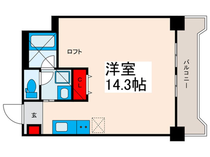 間取図 プラザ・ラ・ポール