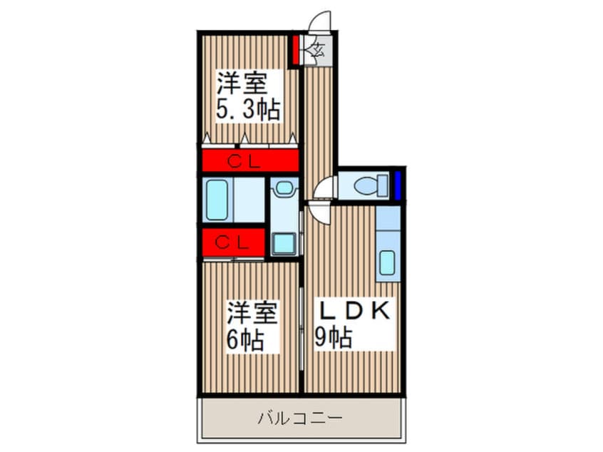 間取図 テラスサイド浦和