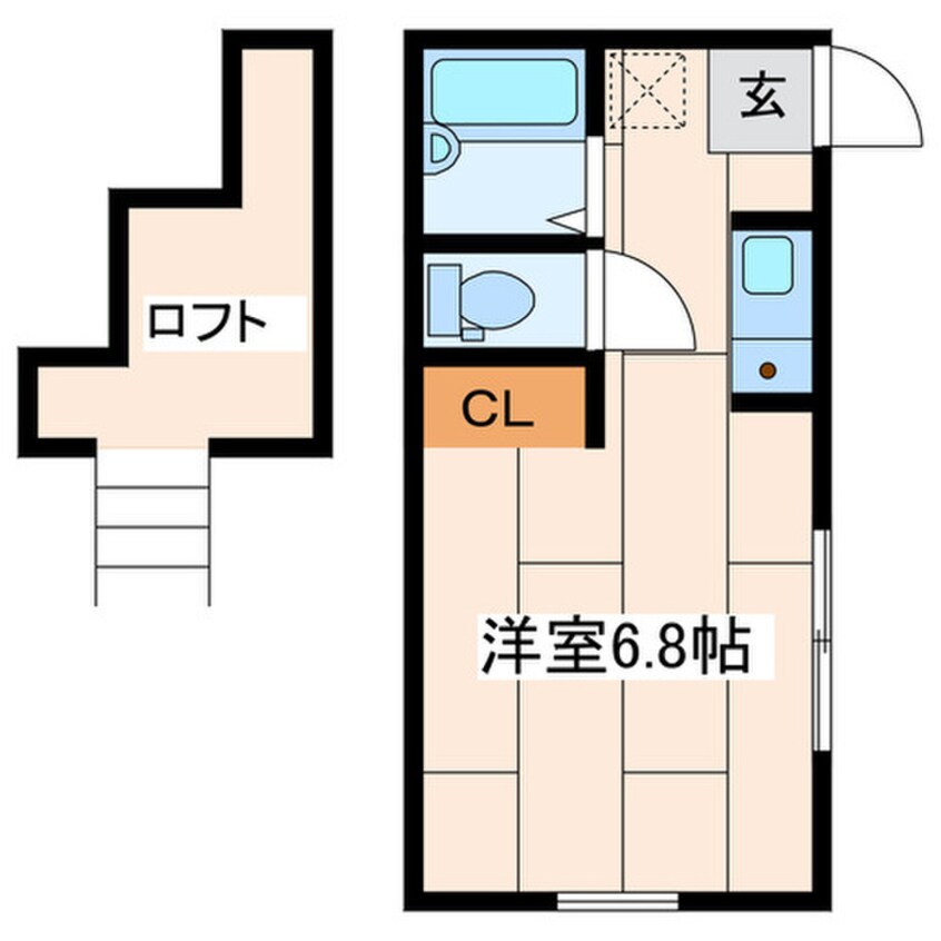 間取図 リバティーハウス山手