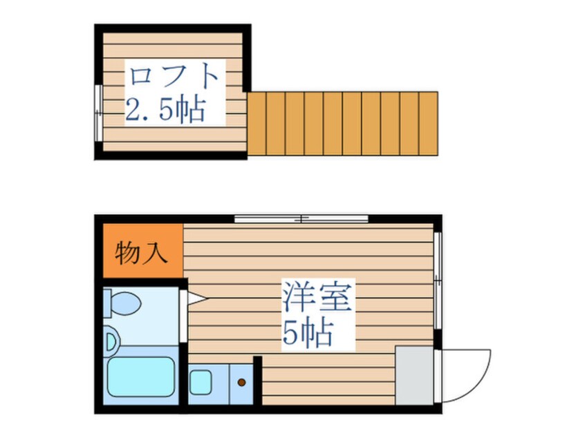 間取図 サンライズ阿佐谷Ａ