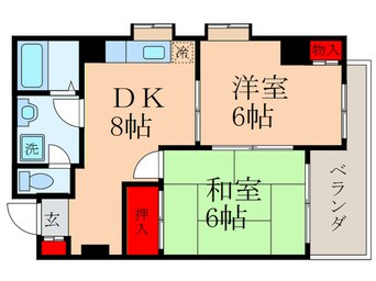 間取図 ウイングヒルズ