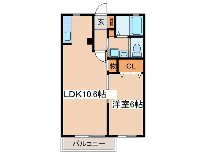 間取り図 ロ－ズクラヴィエ