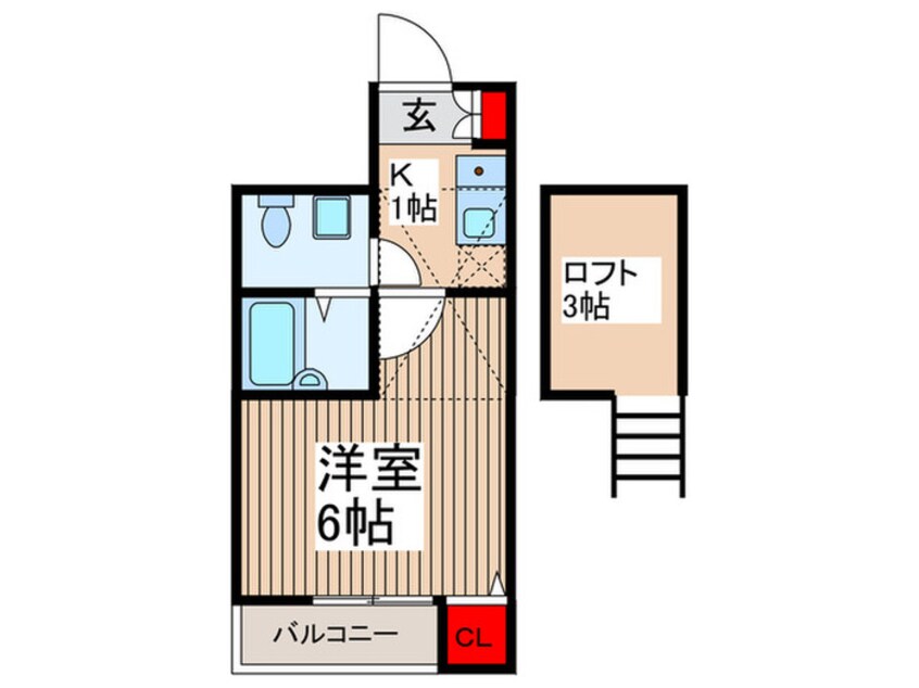 間取図 コンフォート所沢