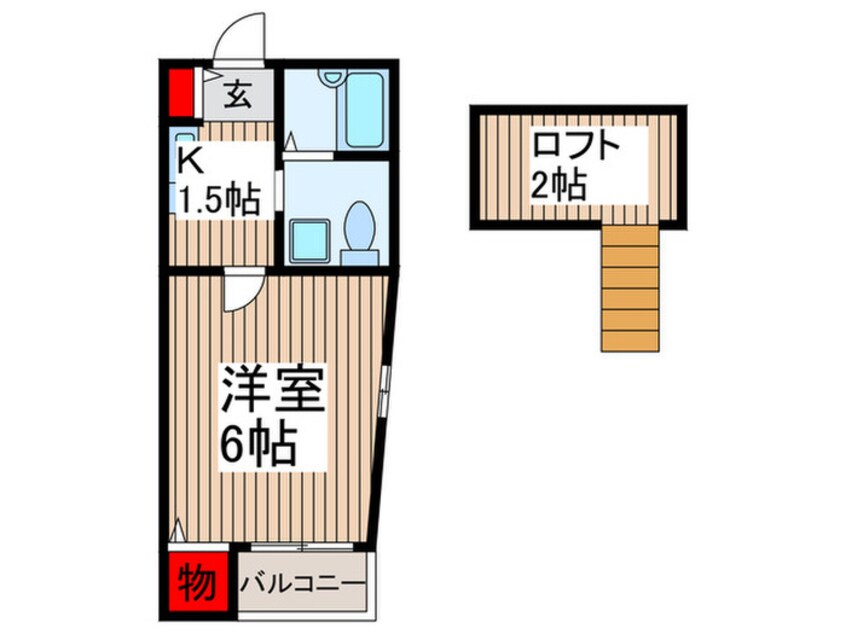 間取図 コンフォート所沢