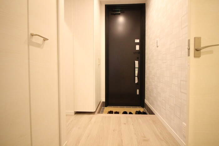 玄関 高田パークサイド128