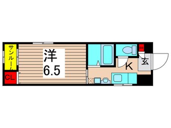 間取図 サンメゾン江北WEST
