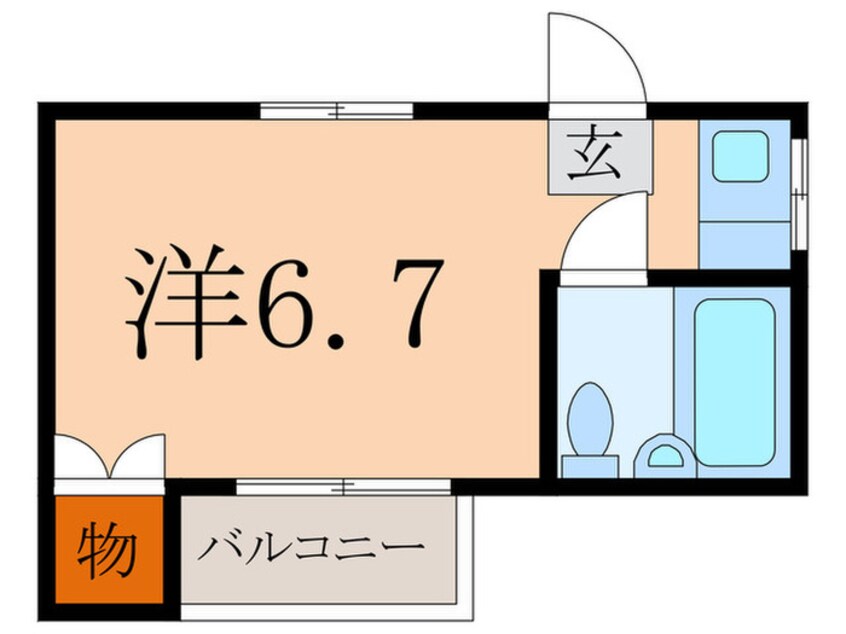 間取図 グラスハイム