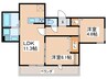 コグワルツ 2LDKの間取り