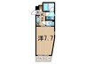 Ｎ－ｆｉｒｓｔ　ＥＢＡＲＡ 1Kの間取り