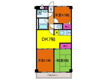 間取図 メゾンM・T