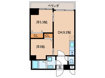 間取図 S‐RESIDENCE文京区小石川