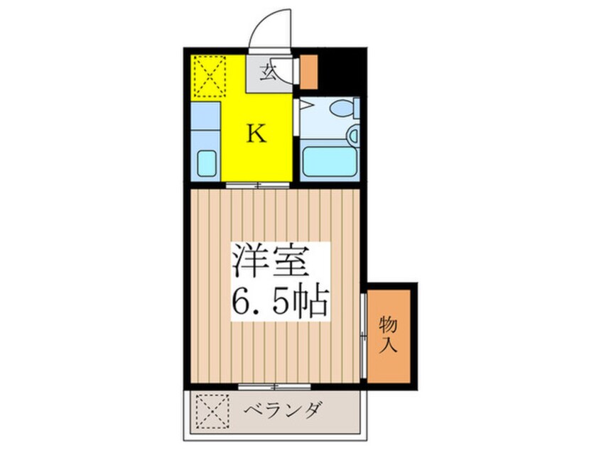 間取図 ドミ－ル大地