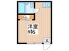 依田ビル 1Rの間取り