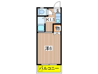 間取図 サン　ミッシェル