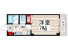 ラパン 1Kの間取り