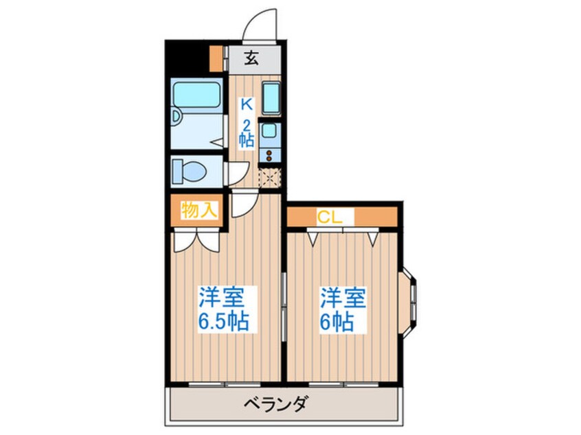 間取図 ガ－デンハイム