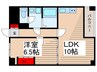 ペスパル南葛西 1LDKの間取り