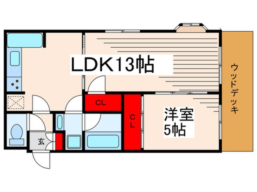 間取図 ペスパル南葛西