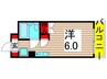 スカイコート堀切（104） 1Rの間取り