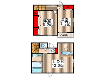 間取図 リ－プアベニュ－