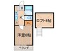エトワ－ルひばりヶ丘Ｂ棟 1Kの間取り